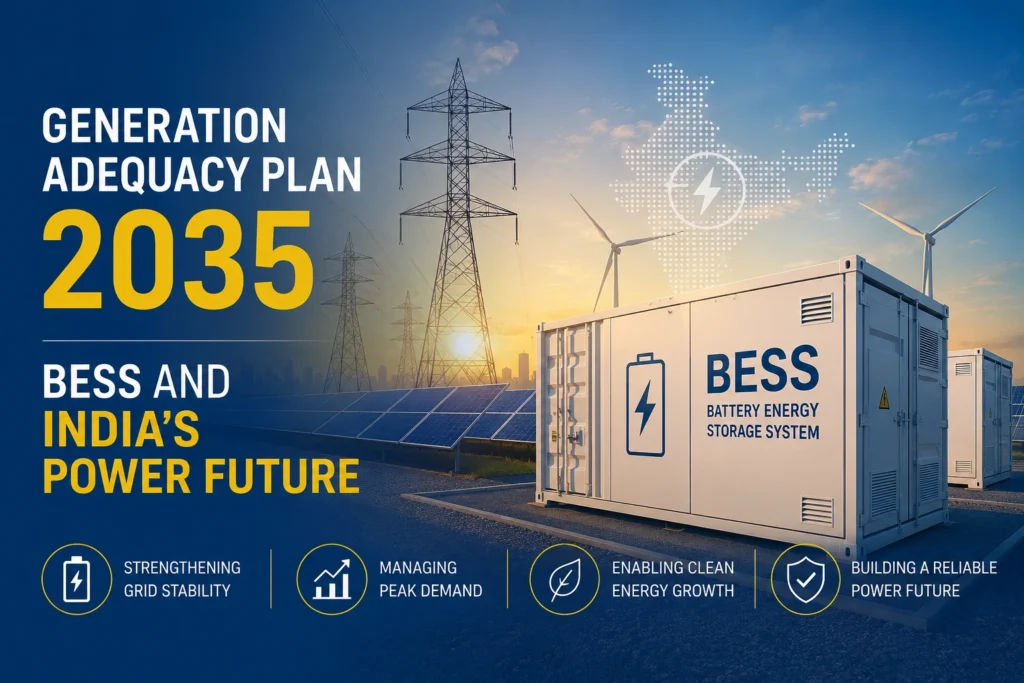 Generation Adequacy Plan 2035: BESS and India’s Power Future